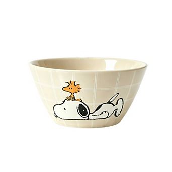 The Big One® Peanuts Snoopy & Woodstock Ceramic Cereal Bowl