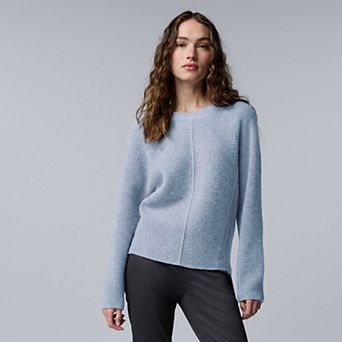 Women's Simply Vera Vera Wang Crewneck Pullover Sweater