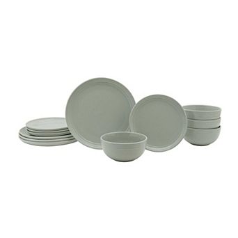 The Big One® 12 pc Ripple Dinnerware Set
