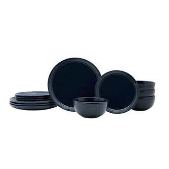 The Big One® 12 pc Ripple Dinnerware Set