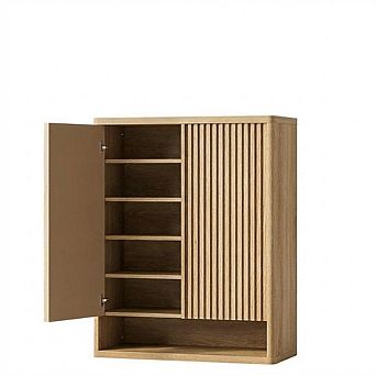Shoe Cabinet, Shoe Storage Cabinet with Adjustable Shelves, Entryway Wooden Shoe Organizer