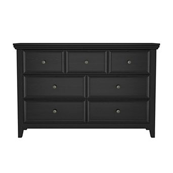 Farmhouse 7-drawer Dresser Extra Deep Storage Rustic Storage Chest Organizer For Master Bedroom