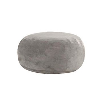 4FT Memory Foam Bean Bag Chair with Removable Flannel Cover