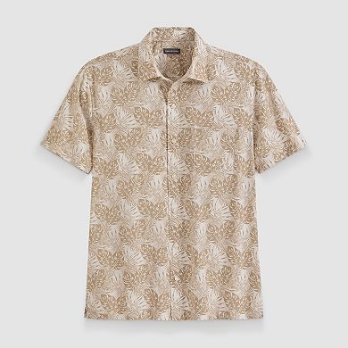 Big & Tall Van Heusen Weekend Printed Camp Shirt