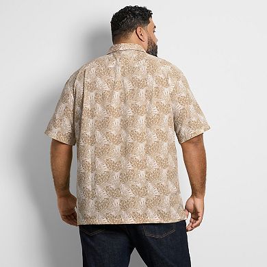 Big & Tall Van Heusen Weekend Printed Camp Shirt
