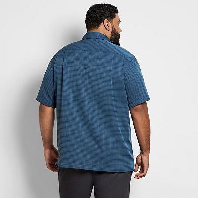 Big & Tall Van Heusen Weekend Solid Camp Shirt