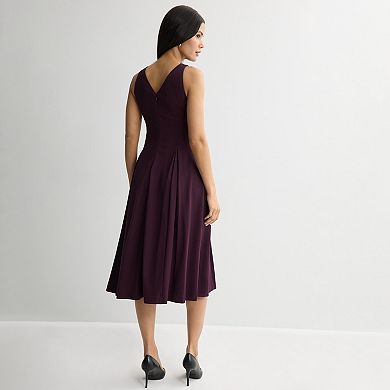 Women's Nine West Fit & Flare Midi Dress