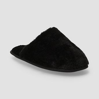 Women's LC Lauren Conrad Vonnel Faux Fur Slip-On Scuff Slippers