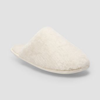 Women's LC Lauren Conrad Vonnel Faux Fur Slip-On Scuff Slippers