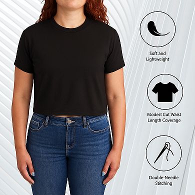 Juniors' USA Soccer Graphic Cropped Tee