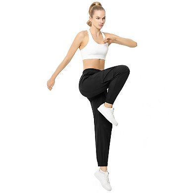 Womens Casual Sweatpants Baggy Cargo Pants Athletic Drawstring Jogger Pants with Pockets