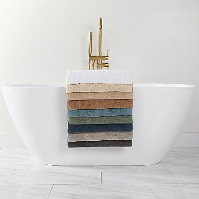 Home Collection Cotton Reversible Solid Bath Mat