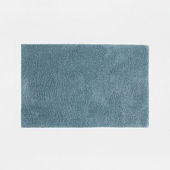 Home Collection Cotton Reversible Solid Bath Mat