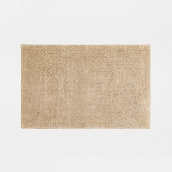 Home Collection Cotton Reversible Solid Bath Mat