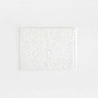 Home Collection Cotton Reversible Solid Bath Mat