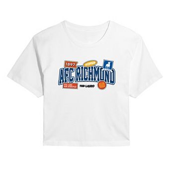 Juniors' Ted Lasso A.F.C. Richmond Icons Cropped Tee