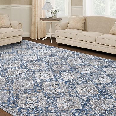 Laura Ashley Eliza Fernsby Hi-Low Area Rug