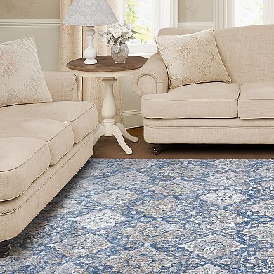 Laura Ashley Eliza Fernsby Hi-Low Area Rug