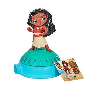 Little Kids Disney's Moana 2 Spinning Water Sprinkler Toy