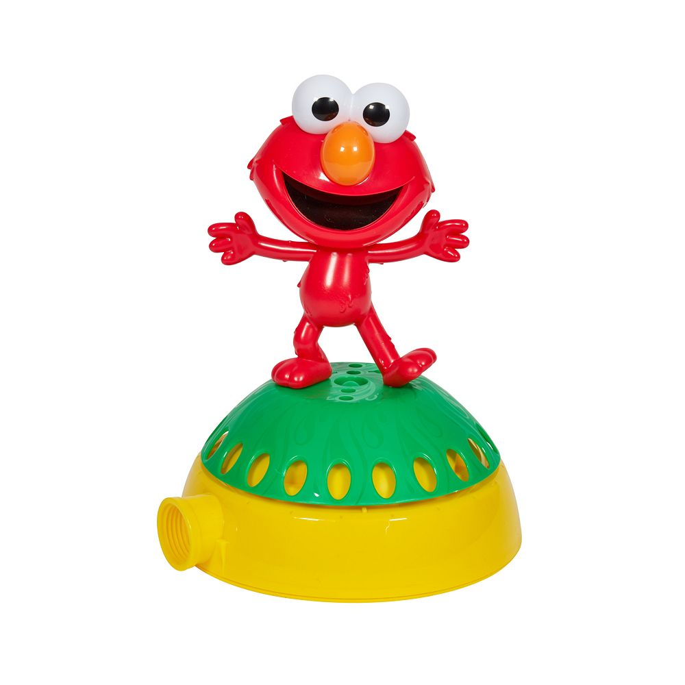 Little Kids Sesame Street Elmo Spinning Water Sprinkler Toy