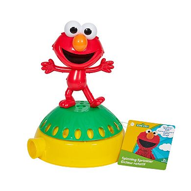 Little Kids Sesame Street Elmo Spinning Water Sprinkler Toy