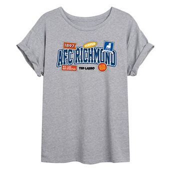 Juniors' Ted Lasso A.F.C. Richmond Icons Oversized Tee