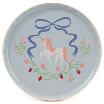 The Big One® Unicorn Melamine Kids Plate