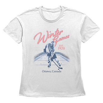 Women's Winter Games Short Sleeve Basic Fit Graphic Tee