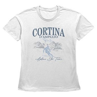 Women's Cortina D'Ampezzo Short Sleeve Graphic Tee