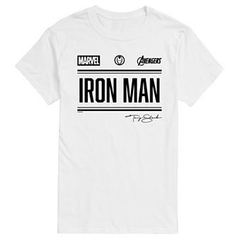 Big & Tall Marvel Iron Man Graphic Tee