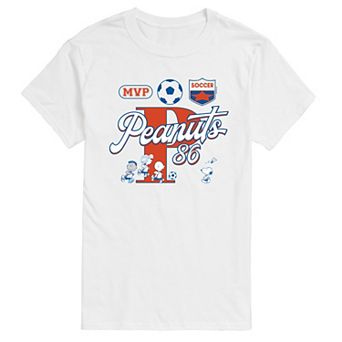 Big & Tall Peanuts Soccer Jersey Graphic Tee