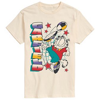 Big & Tall Garfield Soccer Graphic Tee