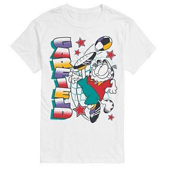 Big & Tall Garfield Soccer Graphic Tee
