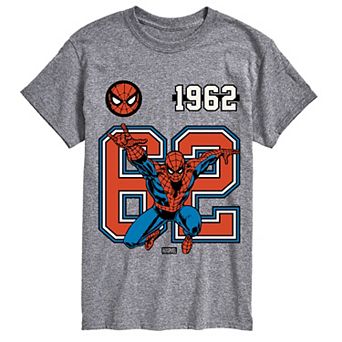 Big & Tall Marvel Spider-Man Jersey Graphic Tee