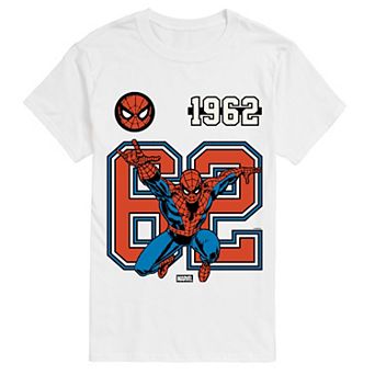 Big & Tall Marvel Spider-Man Jersey Graphic Tee