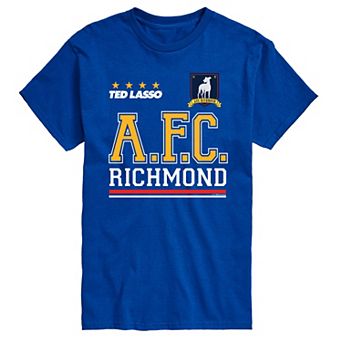 Big & Tall Ted Lasso A.F.C. Richmond Soccer Jersey Graphic Tee
