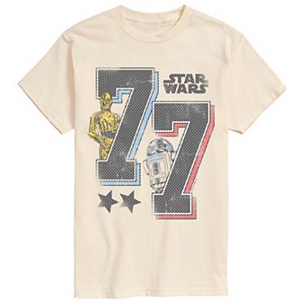 Big & Tall Star Wars Distressed Graphic Tee