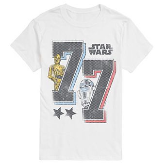 Big & Tall Star Wars Distressed Graphic Tee
