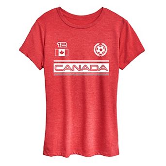 Women's Canada Soccer Graphic Tee