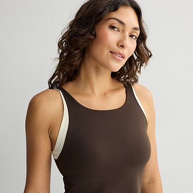 Women's FLX Affirmation Layered High Neck Tank Top