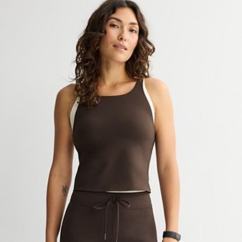 Women's FLX Affirmation Layered High Neck Tank Top