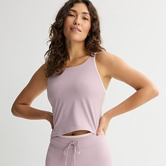 Women's FLX Affirmation Layered High Neck Tank Top