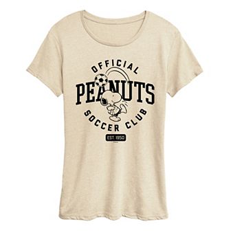 Women's Peanuts Official Soccer Club Graphic Tee