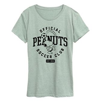 Women's Peanuts Official Soccer Club Graphic Tee