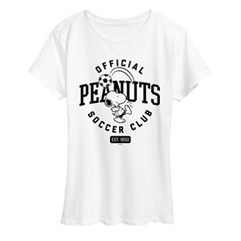 Women's Peanuts Official Soccer Club Graphic Tee