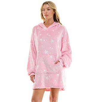 Juniors' Joyful Moments Halloween Printed Hooded Poncho