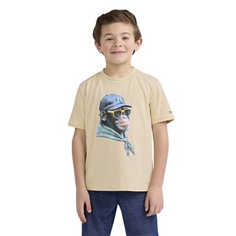 Boys 4-7 Hurley Monkey Short Sleeve Graphic Tee