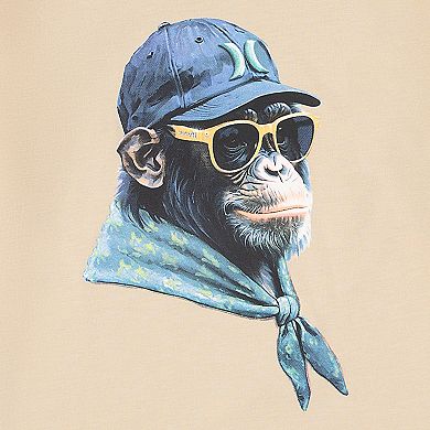 Boys 4-7 Hurley Monkey Short Sleeve Graphic Tee