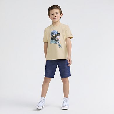 Boys 4-7 Hurley Monkey Short Sleeve Graphic Tee