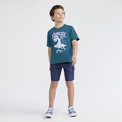 Boys 4-7 Hurley Dino Soaring Short Sleeve Graphic Tee
